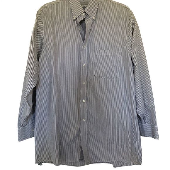 Geoffrey Beene Button Up Shirt Size 15 1/2 31/32 - Picture 1 of 3